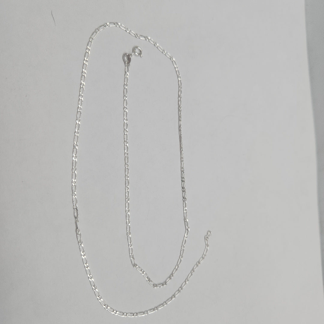 CADENA TEJIDO 1X1 PLATA .925 55 CM 3 GR (NUEVO)