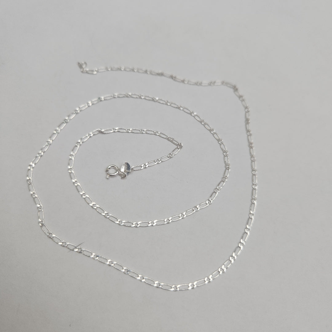 CADENA TEJIDO 1X1 PLATA .925 55 CM 3.1 GR (NUEVO)