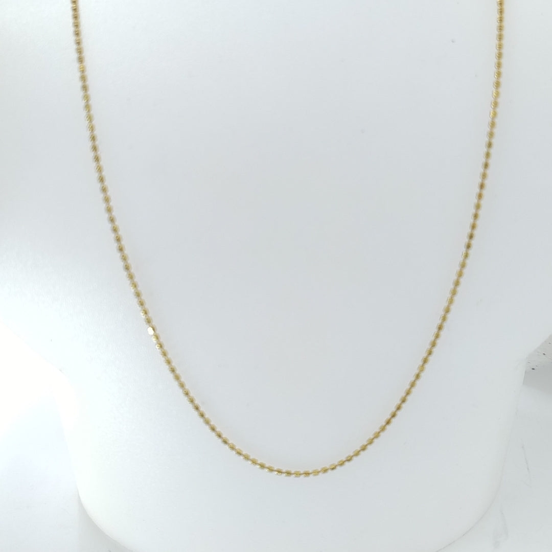 CADENA ORO 14 K 3,40 GRMS (SEMINUEVO)
