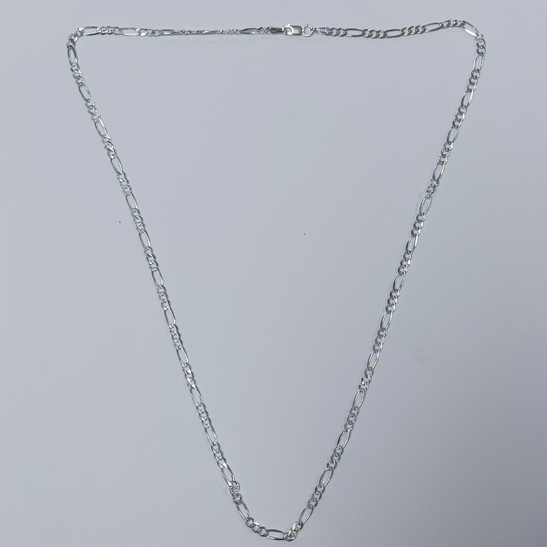 CADENA TEJIDO 3X1 PLATA .925 55 CM 7.3 GR (NUEVO)