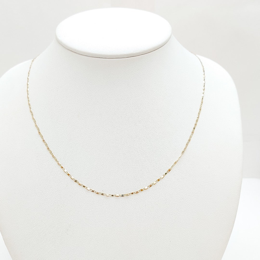 CADENA ORO 14 K 1.7 GRMS (SEMINUEVO)
