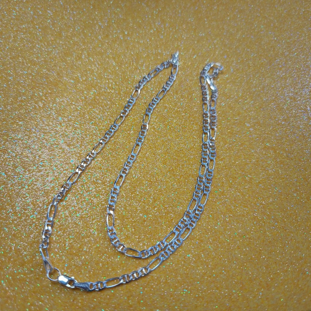 CADENA TEJIDO MARINERO PLATA .925 55 CM 7.9 GR (NUEVO)