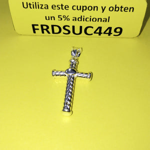 CRUZ PLATA .925 3.2 GR (NUEVO)