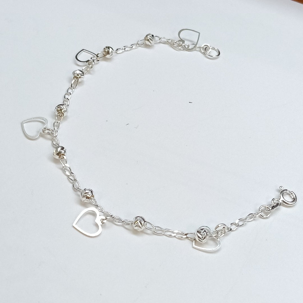 PULSERA TEJIDO ESPECIAL PLATA .925 18 CM 2.7 GR (NUEVO)