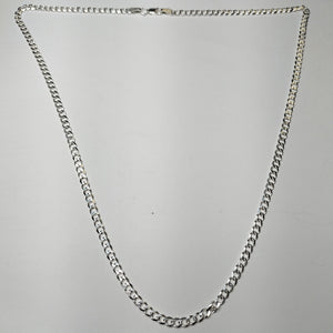 CADENA TEJIDO BARBADO PLATA .925 60 CM 12.9 GR (NUEVO)
