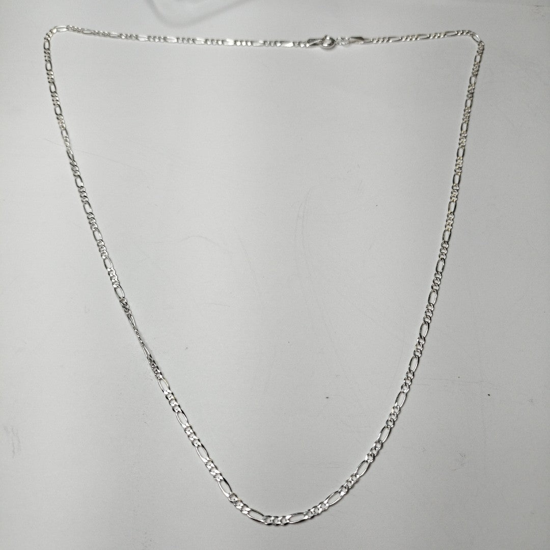 CADENA TEJIDO 3X1 PLATA .925 55 CM 4.5 GR (NUEVO)