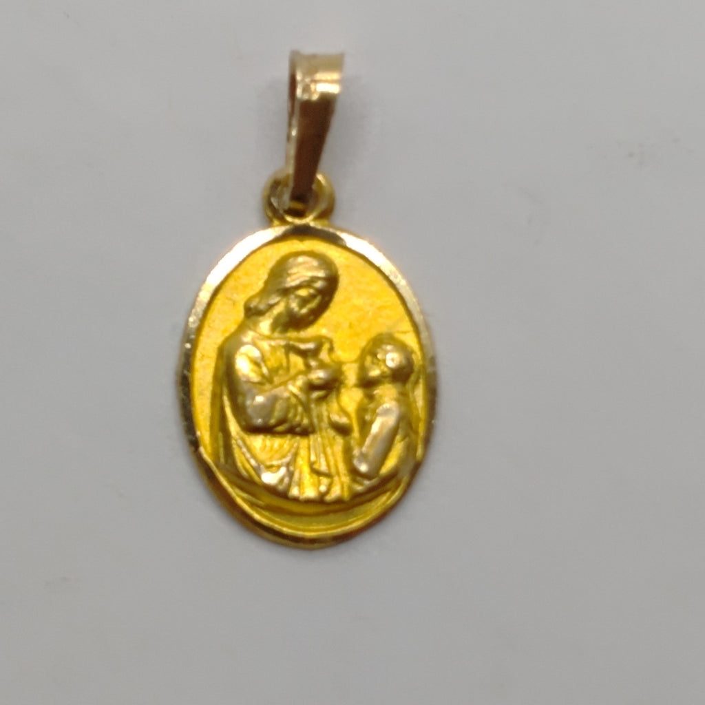 MEDALLA PERSONAL ORO 10 K 1 GRMS (SEMINUEVO)