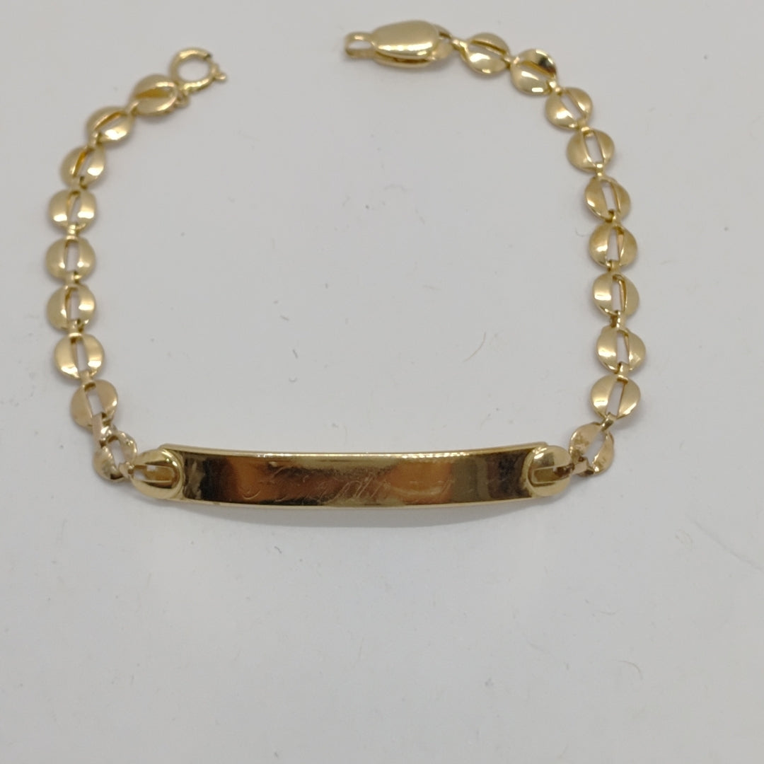 ESCLAVA ORO 14 K 4.2 GRMS (SEMINUEVO)