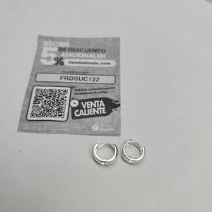 HUGGIES PLATA .925 2.2 GR (NUEVO)