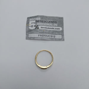 ANILLITO ORO 14 K 3 GRMS (SEMINUEVO)
