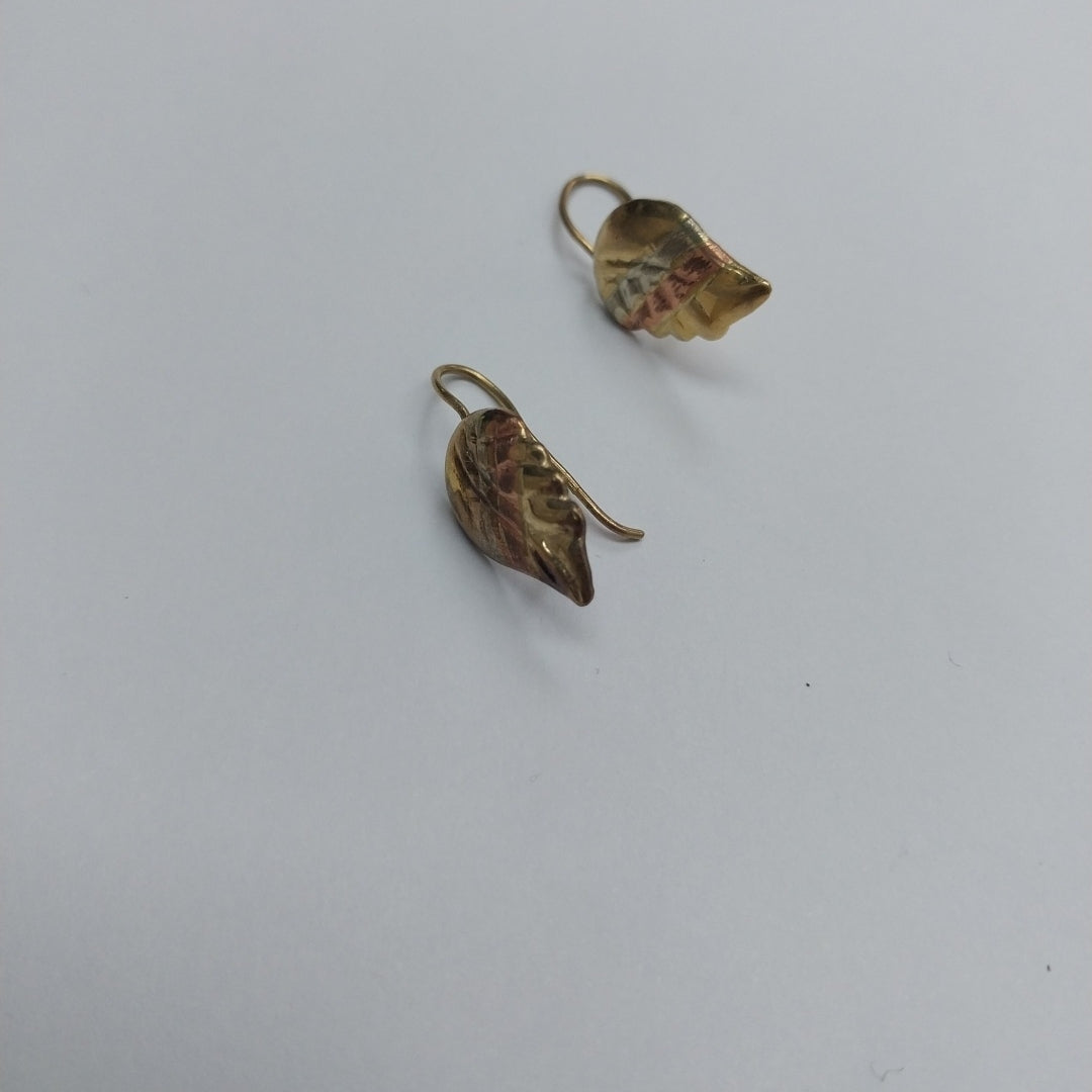 ARETES PAR ORO 10 K 1.4 GRMS (SEMINUEVO)