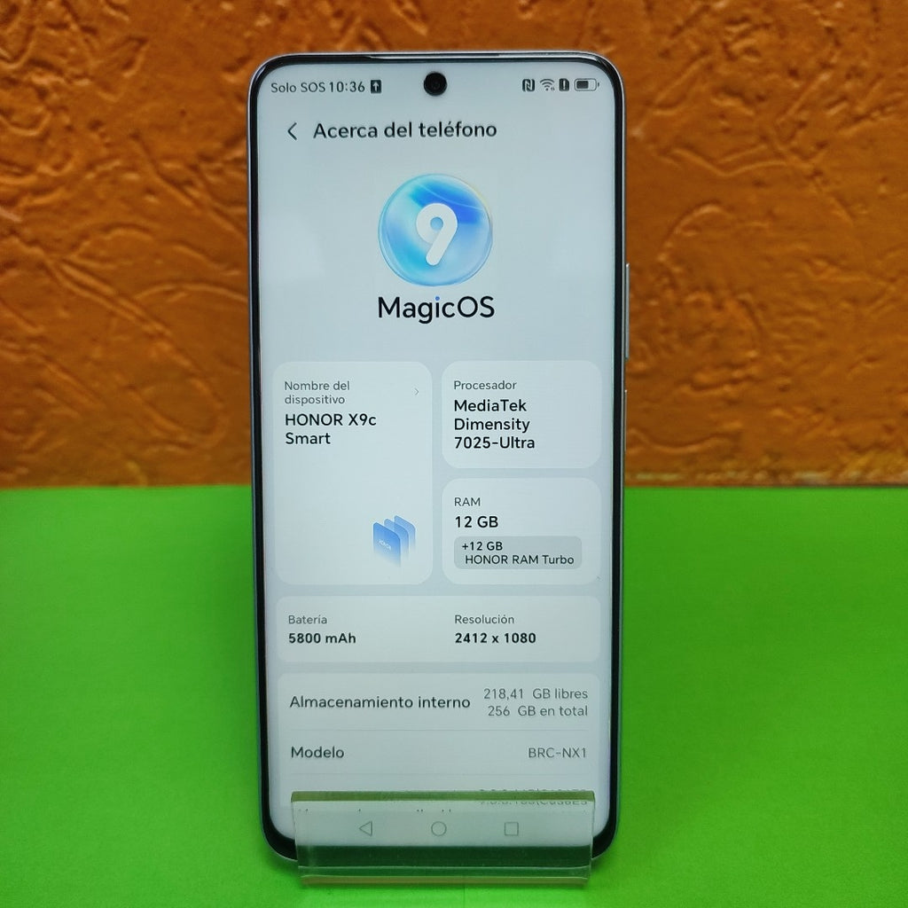 CELULAR HONOR X9C BRP-NX1 (2024) 256 GB 12 GB RAM (SEMINUEVO)