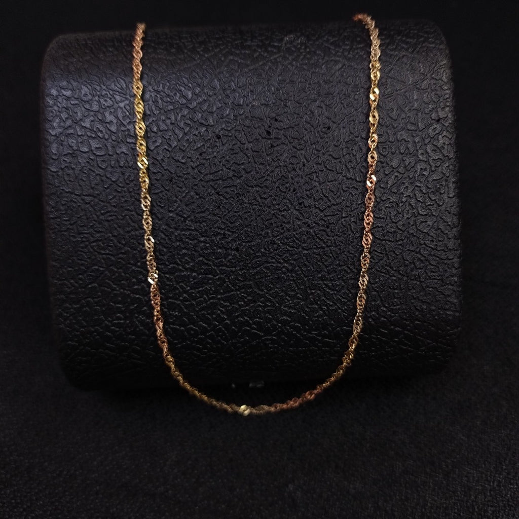 CADENA ORO COMBINADO 14 K 3,30 GRMS (SEMINUEVO)