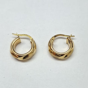 ARRACADAS PAR ORO 14 K 2,50 GRMS (SEMINUEVO)