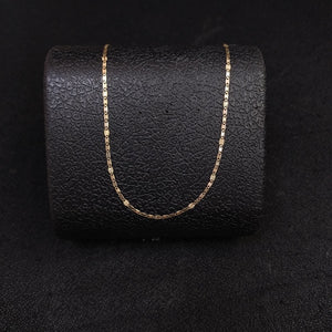 CADENA ORO COMBINADO 14 K 1,40 GRMS (SEMINUEVO)