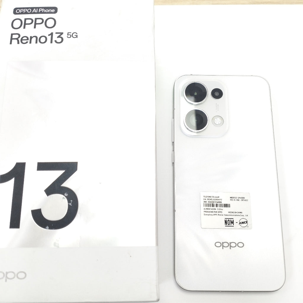 CELULAR OPPO  RENO13 5G CPH2689 (2024) 512 GB 12 GB RAM (SEMINUEVO)