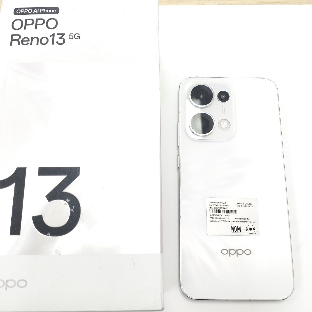 CELULAR OPPO  RENO13 5G CPH2689 (2024) 512 GB 12 GB RAM (SEMINUEVO)