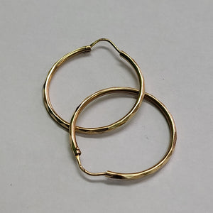 ARRACADAS PAR ORO 14 K 1.6 GRMS (SEMINUEVO)