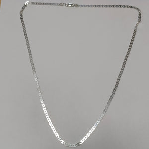 CADENA TEJIDO GUCHI PLATA .925 60 CM 8.9 GR (NUEVO)
