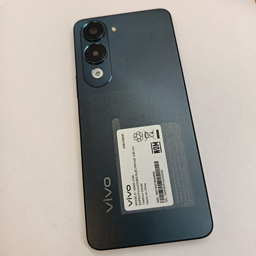 CELULAR VIVO Y04 V2430 (2025) 256 GB 4 GB RAM (SEMINUEVO)