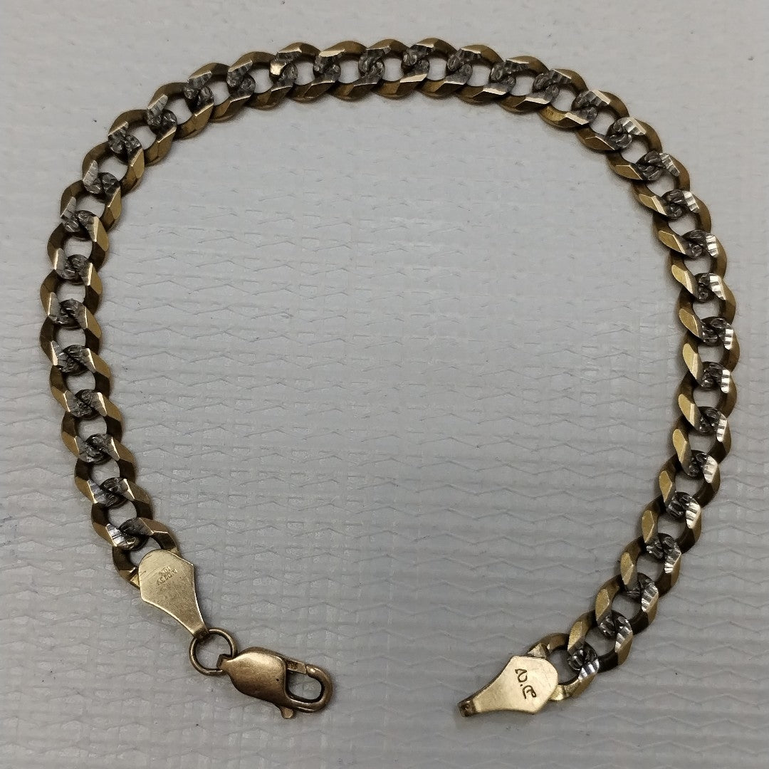 PULSERA ORO, ORO COMBINADO 10 K 13 GRMS (SEMINUEVO)