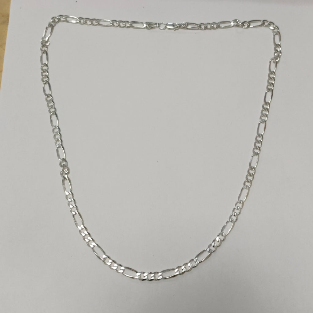 CADENA TEJIDO 3X1 PLATA .925 55 CM 15.7 GR (NUEVO)