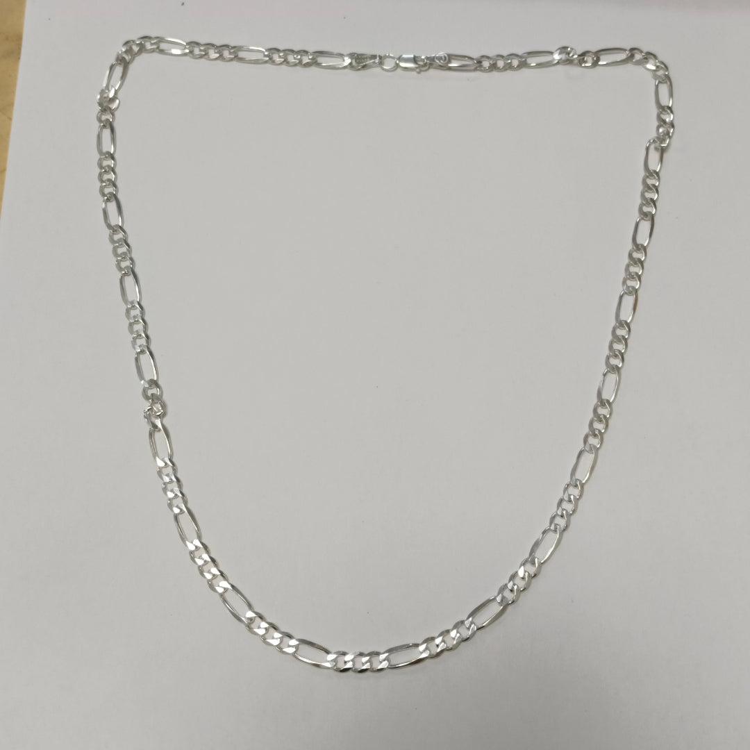 CADENA TEJIDO 3X1 PLATA .925 55 CM 15.7 GR (NUEVO)