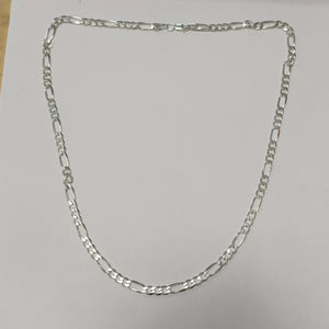 CADENA TEJIDO 3X1 PLATA .925 55 CM 15.7 GR (NUEVO)