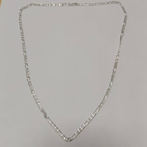 CADENA TEJIDO MARINERO PLATA .925 55 CM 7.8 GR (NUEVO)