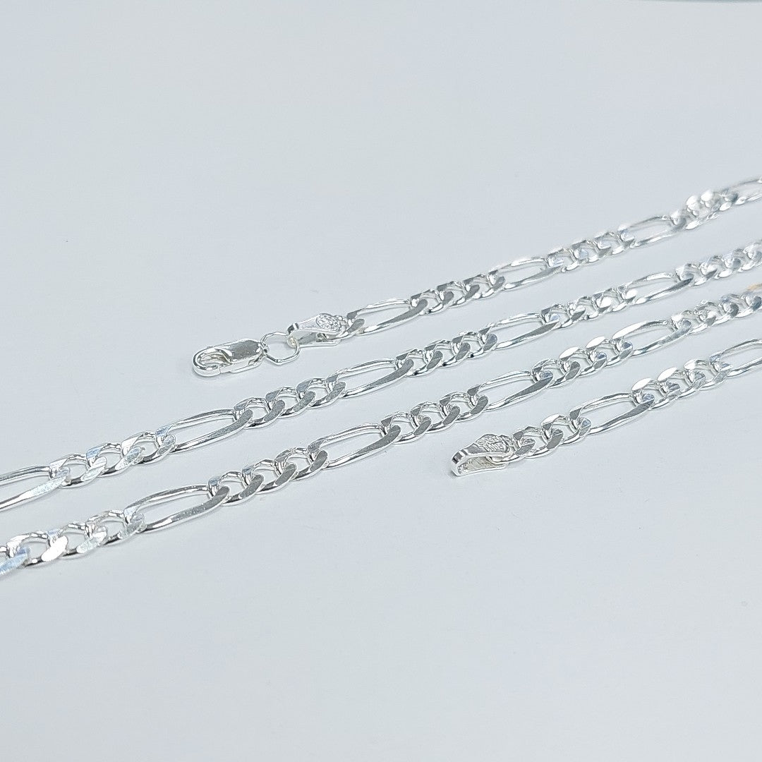 CADENA TEJIDO 3X1 PLATA .925 55 CM 15.7 GR (NUEVO)