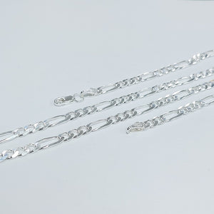 CADENA TEJIDO 3X1 PLATA .925 55 CM 15.7 GR (NUEVO)