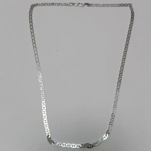 CADENA TEJIDO GUCHI PLATA .925 55 CM 12.7 GR (NUEVO)