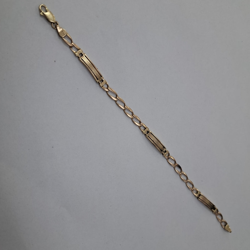 PULSERA ORO 14 K 9,70 GRMS (SEMINUEVO)