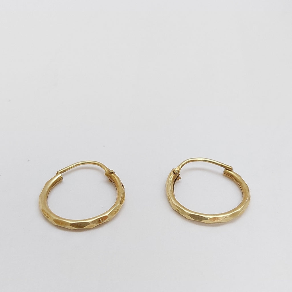 ARRACADAS PAR ORO 14 K 0.9 GRMS (SEMINUEVO)
