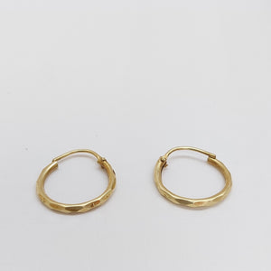 ARRACADAS PAR ORO 14 K 0.9 GRMS (SEMINUEVO)