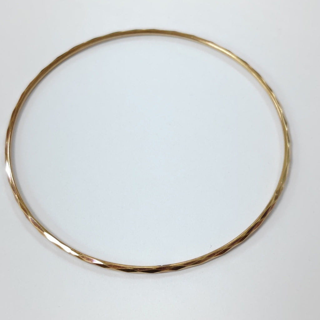 PULSERA RIGIDA ORO 14 K 3,30 GRMS (SEMINUEVO)