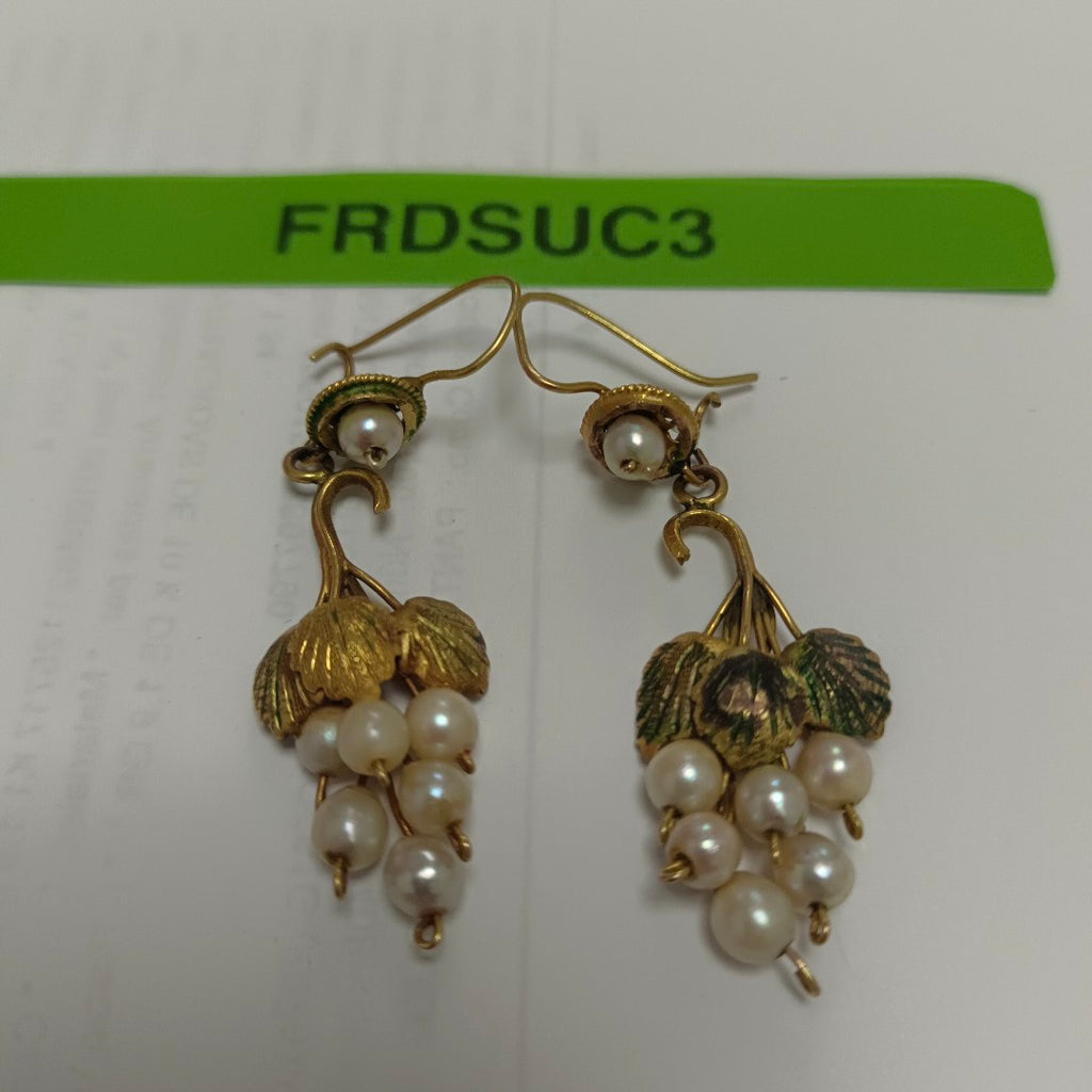 ARETES PAR ORO 10 K 5,90 GRMS (SEMINUEVO)