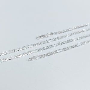 CADENA TEJIDO MARINERO PLATA .925 55 CM 7.8 GR (NUEVO)