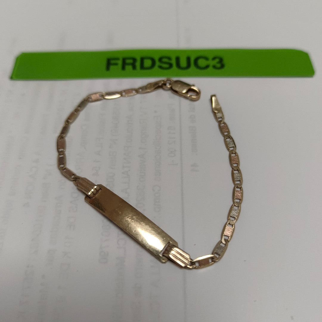 ESCLAVA ORO 14 K 2,90 GRMS (SEMINUEVO)