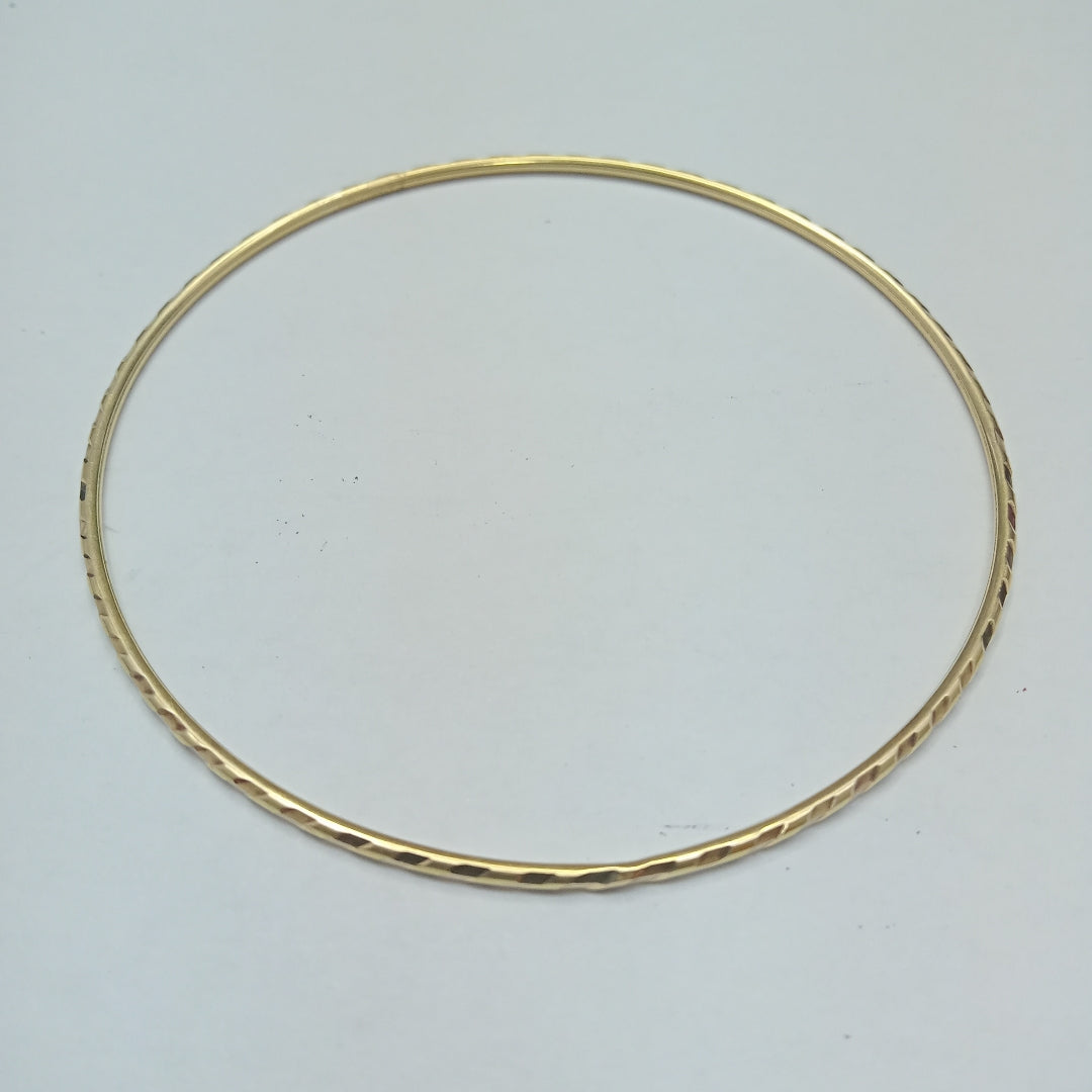 PULSERA RIGIDA ORO 14 K 3.1 GRMS (SEMINUEVO)