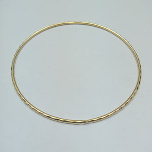 PULSERA RIGIDA ORO 14 K 3.1 GRMS (SEMINUEVO)