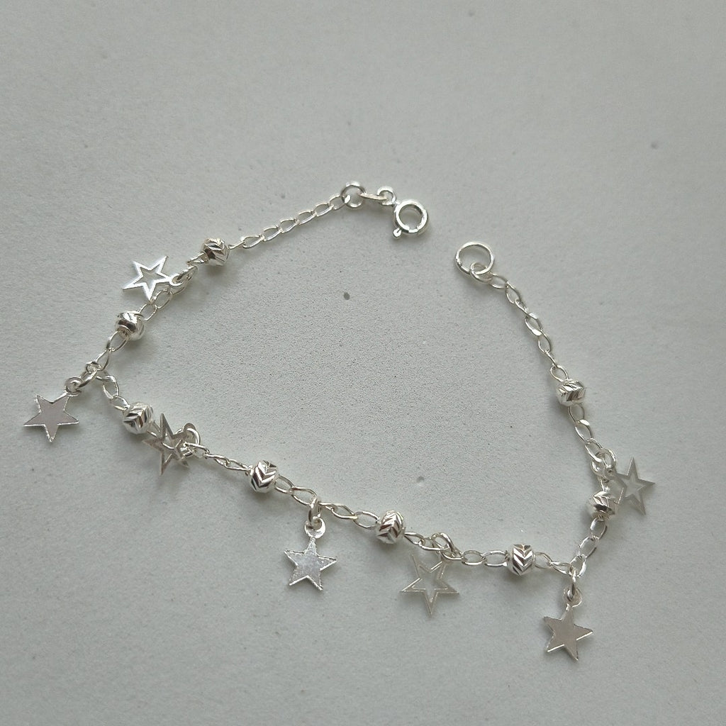 PULSERA TEJIDO ESPECIAL PLATA .925 18 CM 3.1 GR (NUEVO)