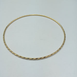 PULSERA RIGIDA ORO 14 K 3.1 GRMS (SEMINUEVO)
