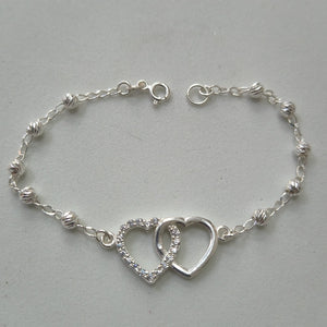 PULSERA TEJIDO TEJIDO ESPECIAL PLATA .925 18 CM 4 GR (NUEVO)