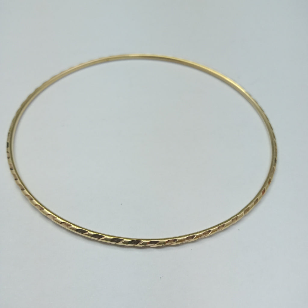 PULSERA RIGIDA ORO 14 K 3.1 GRMS (SEMINUEVO)