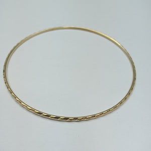 PULSERA RIGIDA ORO 14 K 3.1 GRMS (SEMINUEVO)