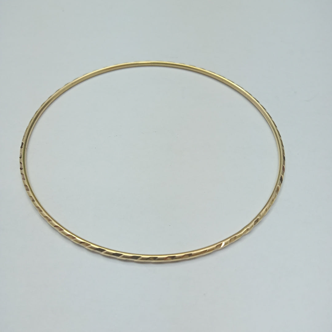 PULSERA RIGIDA ORO 14 K 3 GRMS (SEMINUEVO)