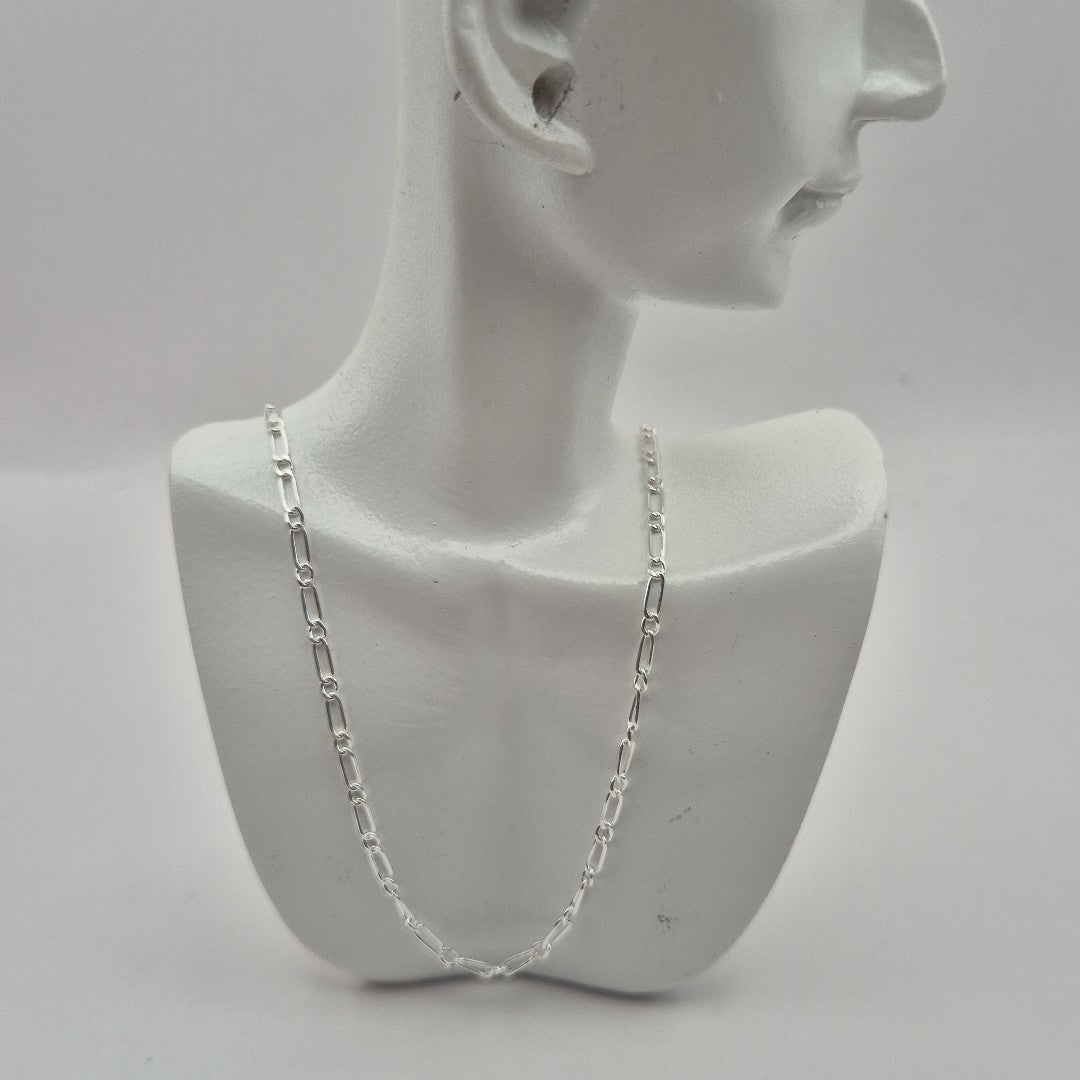 CADENA TEJIDO 1X1 PLATA .925 50 CM 3 GR (NUEVO)