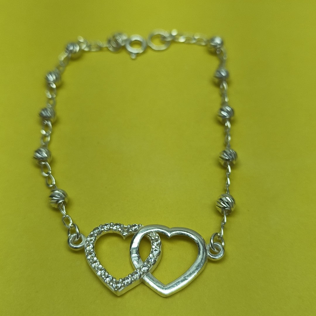 PULSERA TEJIDO TEJIDO ESPECIAL PLATA .925 18 CM 4 GR (NUEVO)