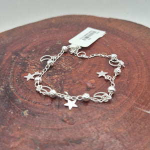 PULSERA TEJIDO TEJIDO ESPECIAL PLATA .925 18 CM 3.1 GR (NUEVO)